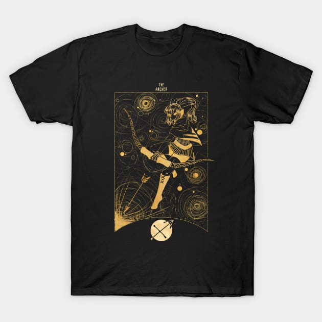 Sagittarius T-Shirt by densukii